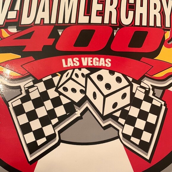 UAW- Daimler Chrysler 400 Las Vegas Seat Cushion Pillow Racing - Picture 3 of 6